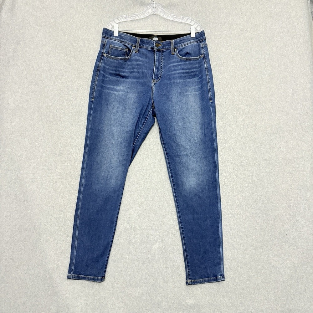 LulaRoe Magic Waist Jeans Sz 36 Blue Simply Comfortable Stretch Skinny High Rise
